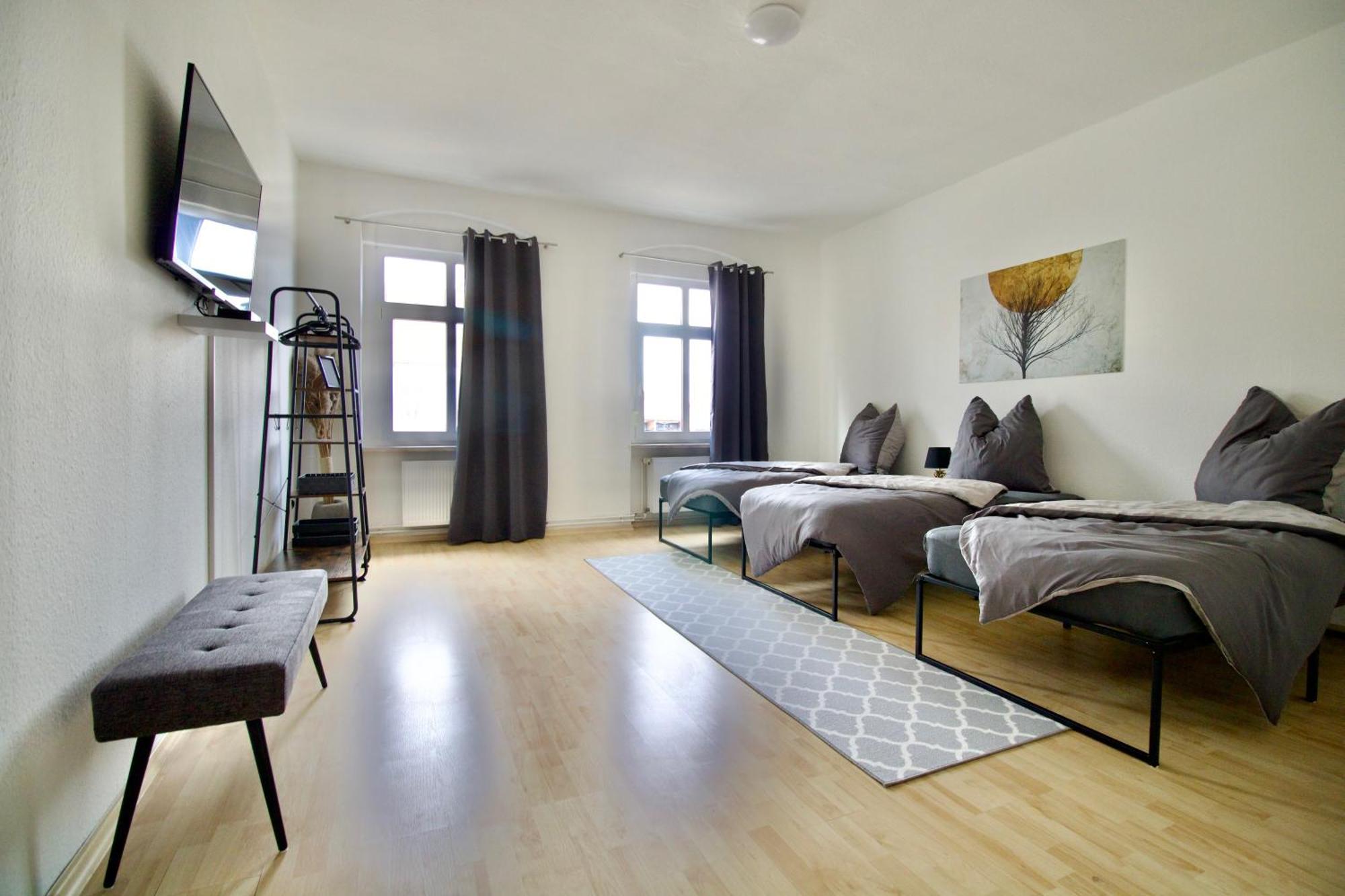 Gemuetliches Innenstadtnest, Zentrale Lage, 88Qm, Kostenfreier Parkplatz, Fuer Bis Zu 6 Personen Cottbus Extérieur photo